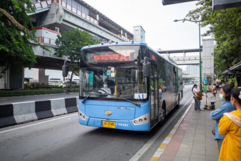 モーチットからドンムアンへ向かう空港バス
