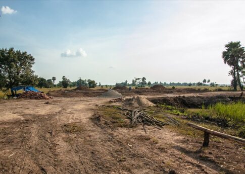 カンボジア小学校建設21日目