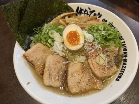 麺屋はなびのラーメン塩はなび