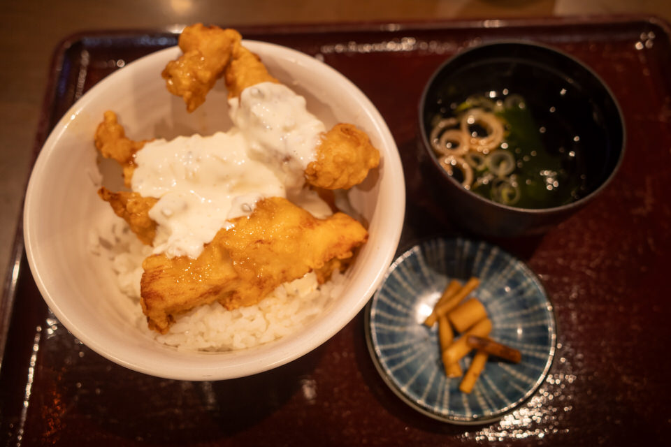 とり天丼