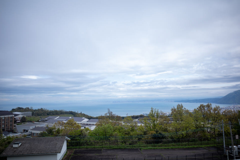 別府湾SAの景色