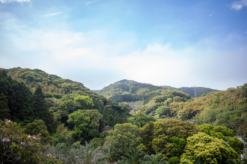 龍巻地獄の景色