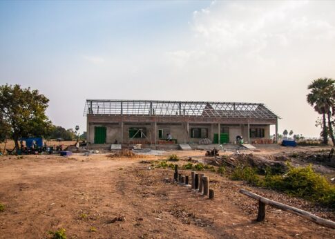 カンボジア小学校建設87日目