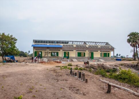 カンボジア小学校建設92日目