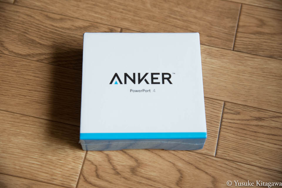 Anker PowerPort4の箱