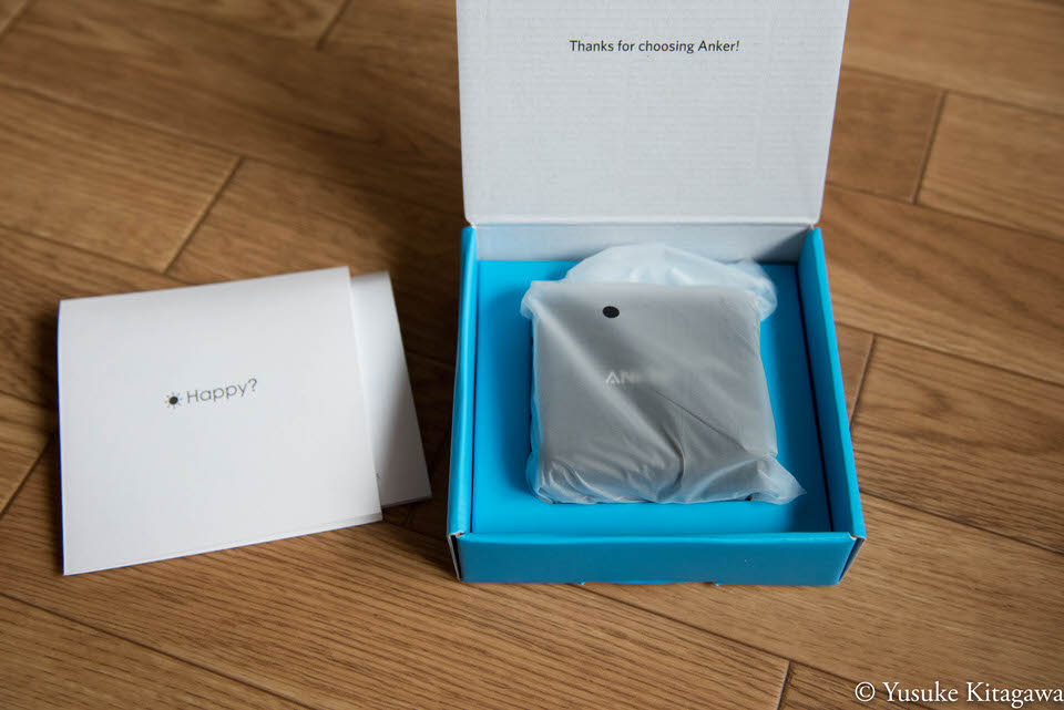 Anker PowerPort4の同梱品