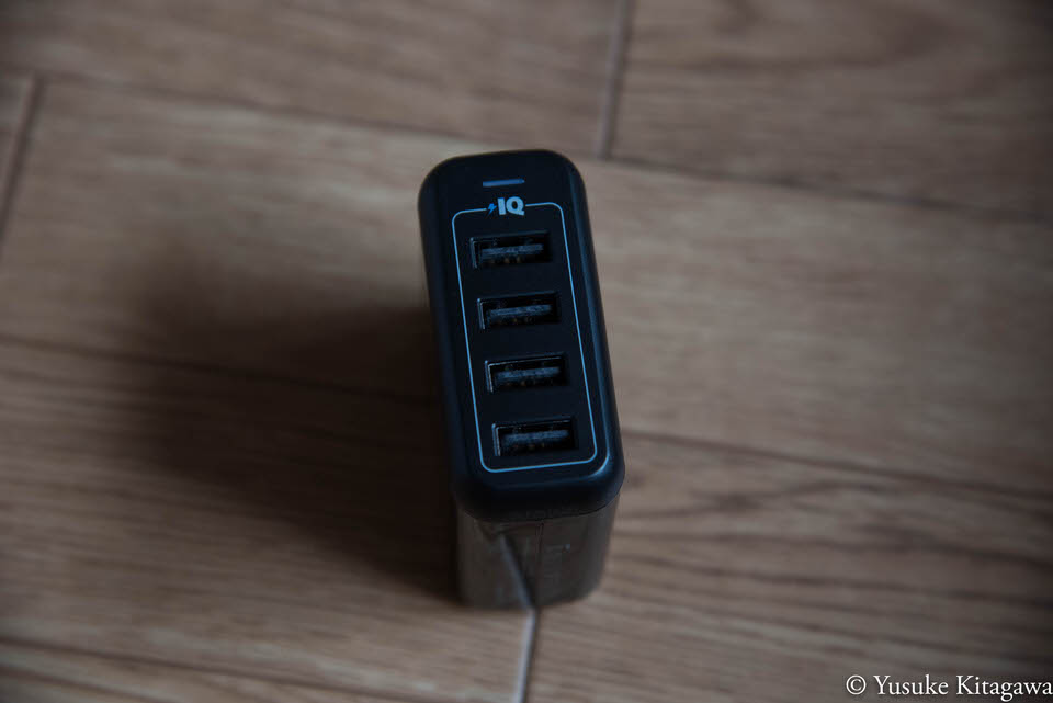 Anker PowerPort4のUSBポート