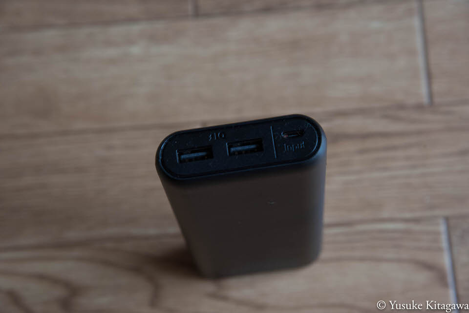 Anker Power Core20100のUSBポート