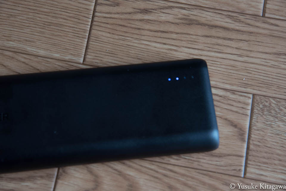 Anker Power Core20100の電池残量