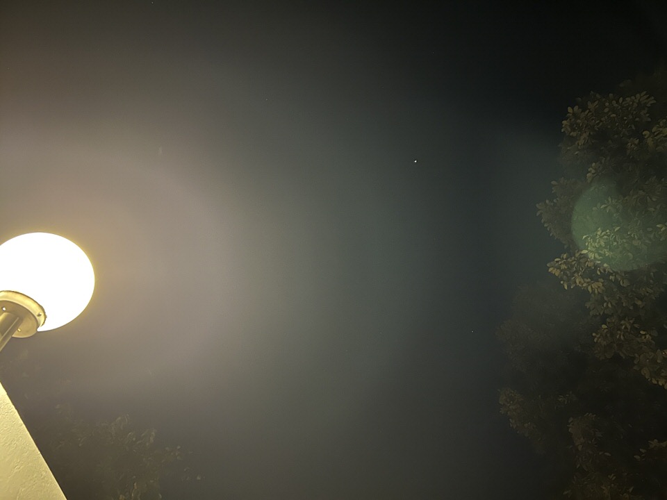 hoshihana villageのnakaniwaから見る夜空