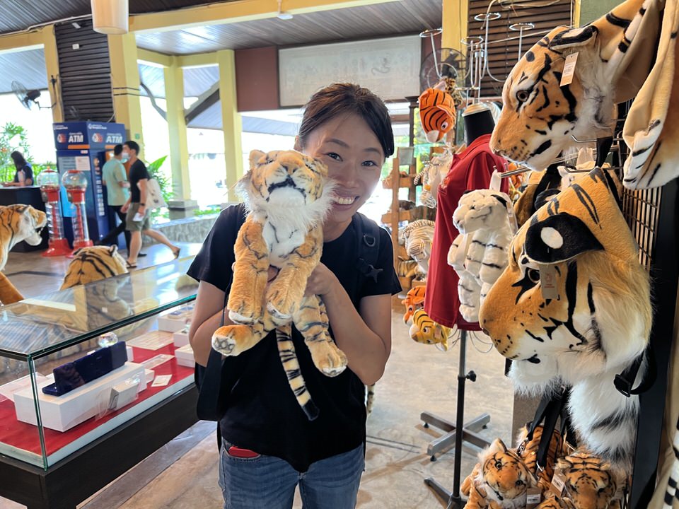 チェンマイのタイガーキングダムのお土産