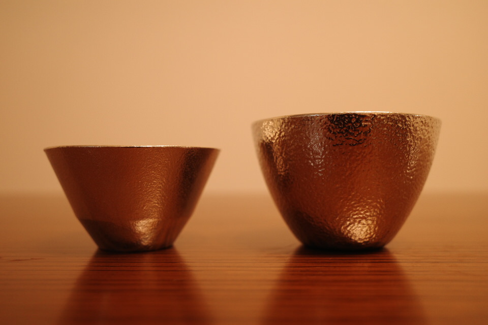 能作の喜器とぐい呑み