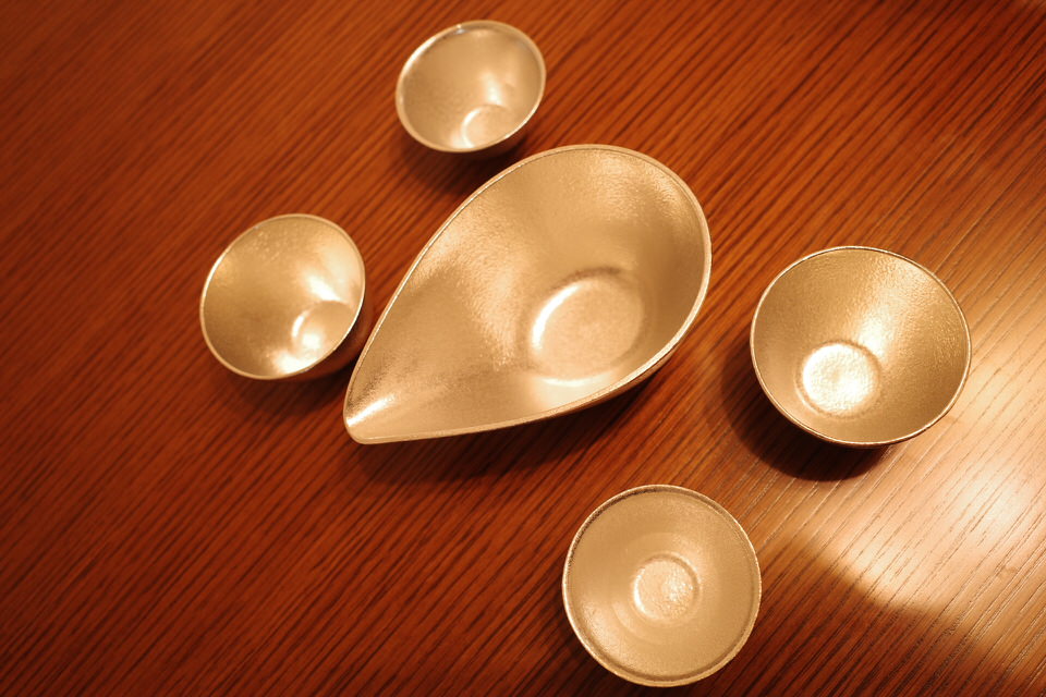 今回買った能作の酒器