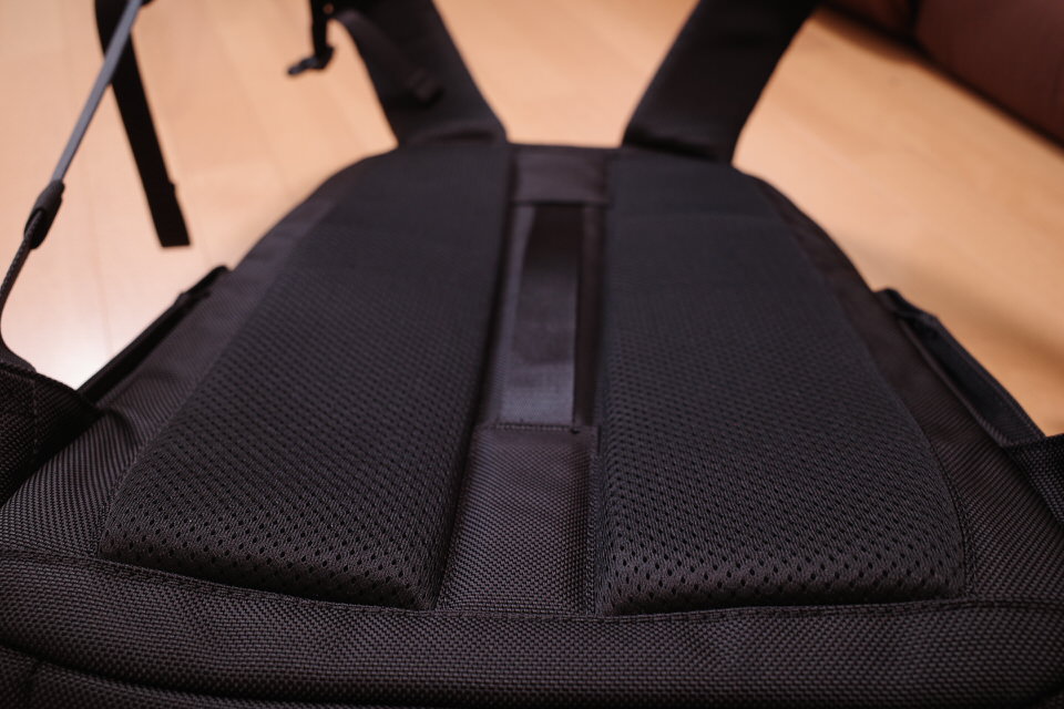 AerのFit Pack 3の背面