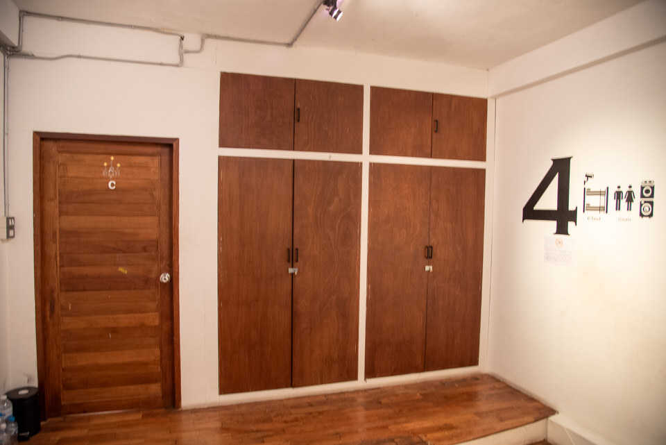 The Street Hostel Bangkokゲストルーム入り口
