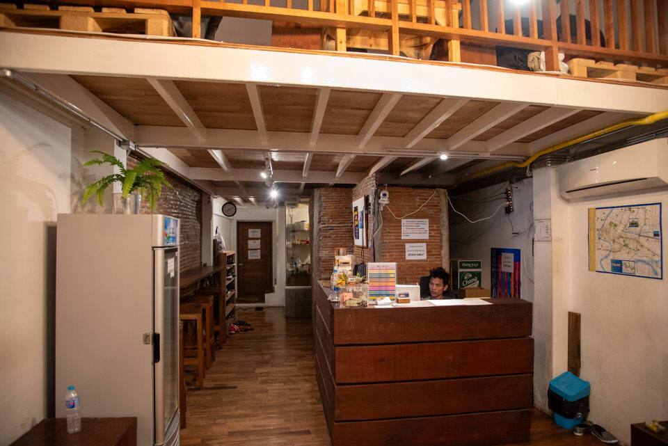 The Street Hostel Bangkokのレセプション