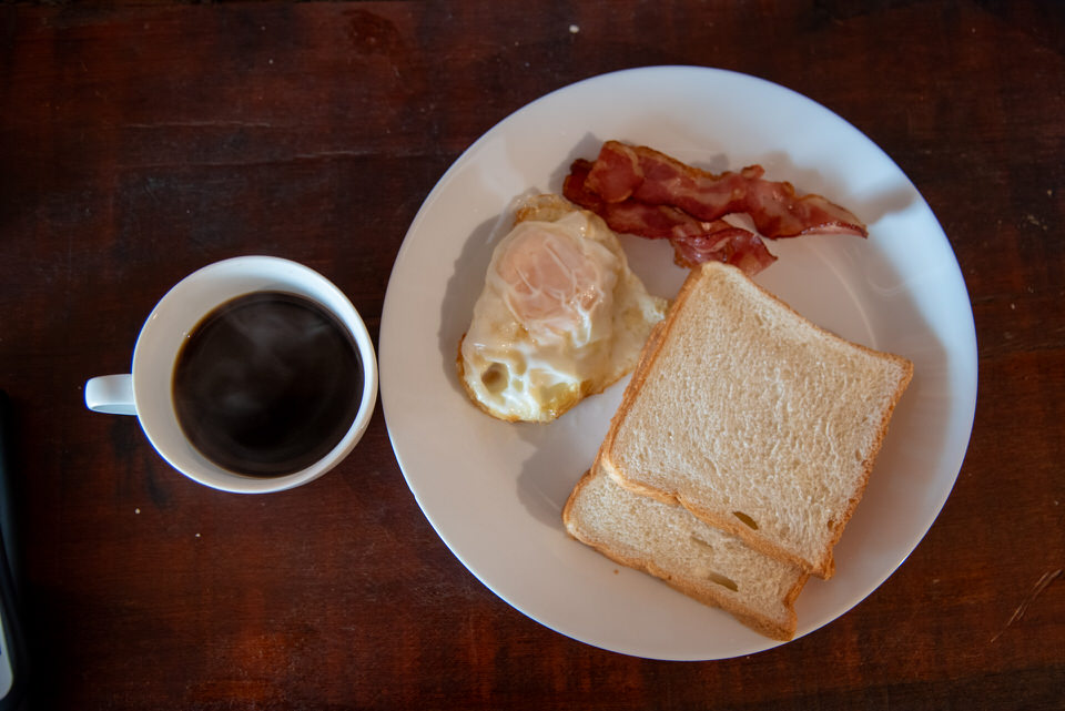 The Street Hostel Bangkokで食べた朝食
