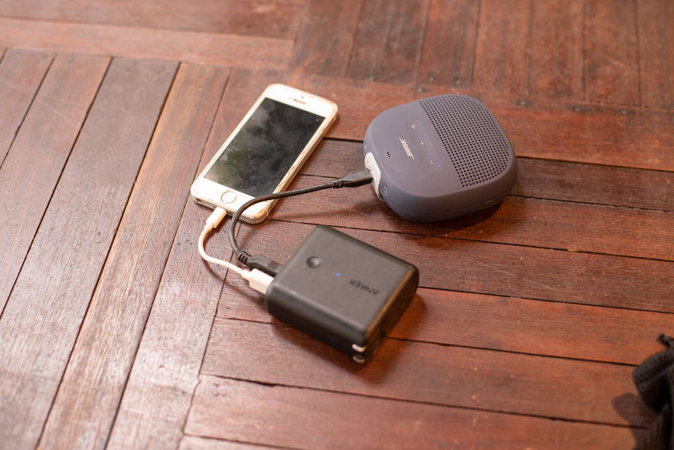 Anker Power Core Fusion 5000で2台同時充電