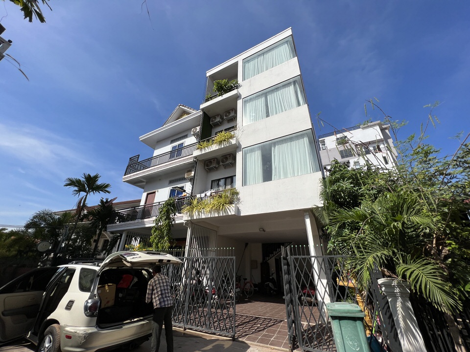 シェムリアップで住んでいたアパート