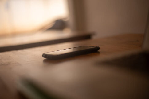 自宅でスマホを使わない