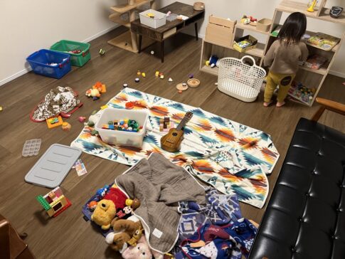 娘と2人で留守番中