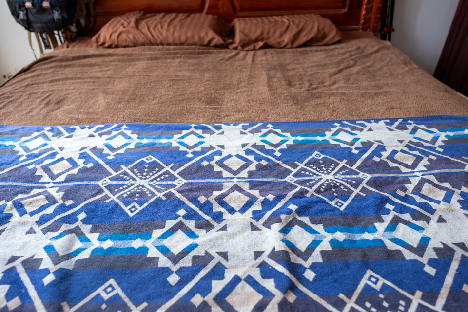 ベッドメイキング