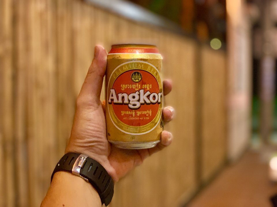 以前のアンコールビール缶