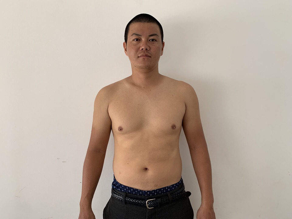 アブローラー開始1ヶ月後