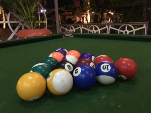 ビリヤードの球