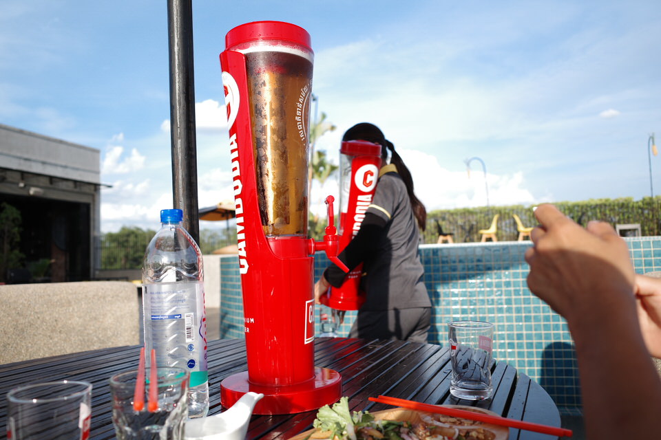 ビールタワーおかわり