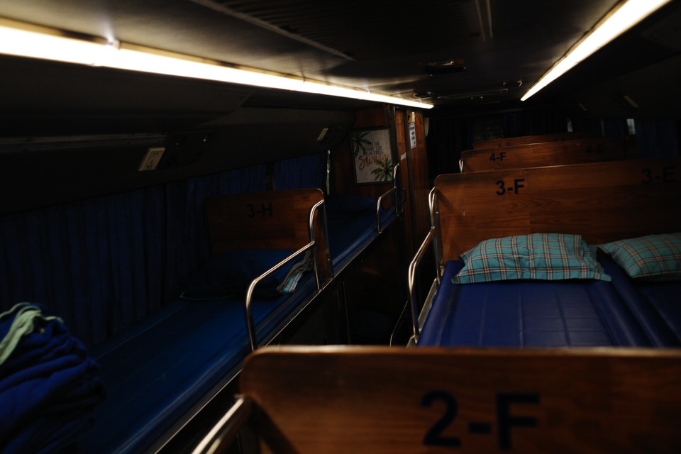 Giant Ibisの車内の様子