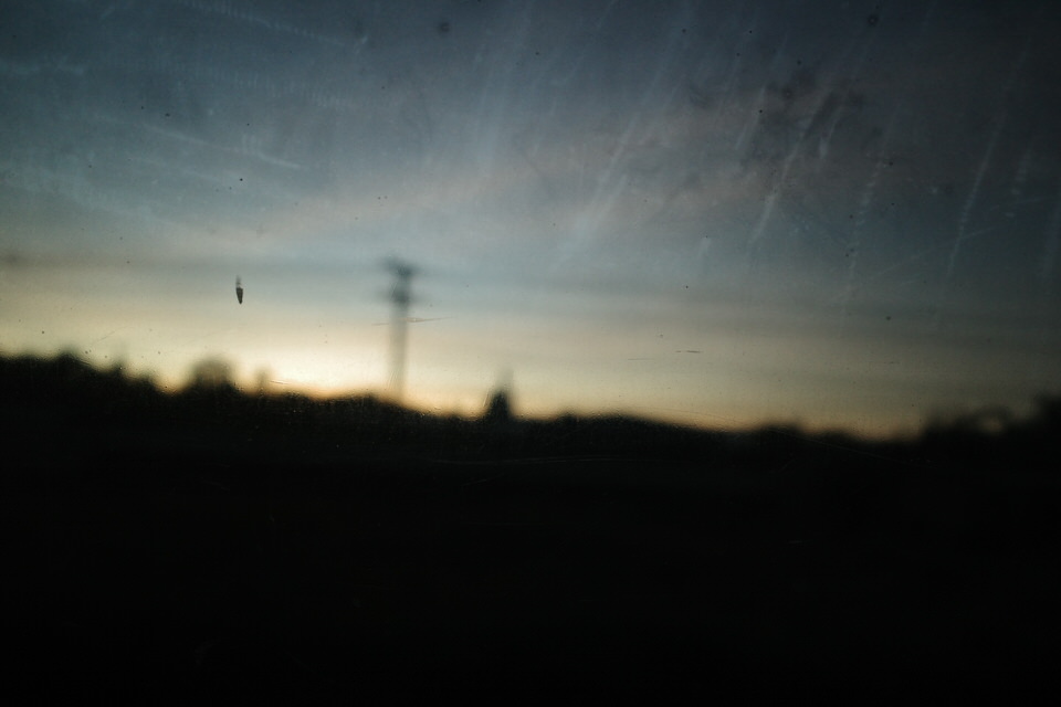 バスの車窓から