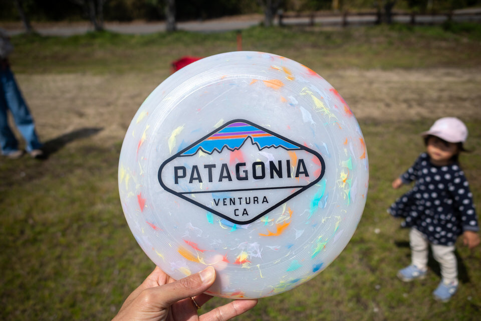 パタゴニアのフリスビー