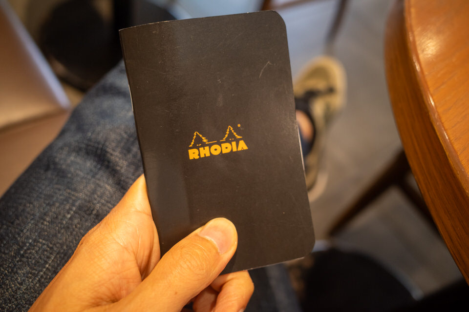 ロディアのA7ノート