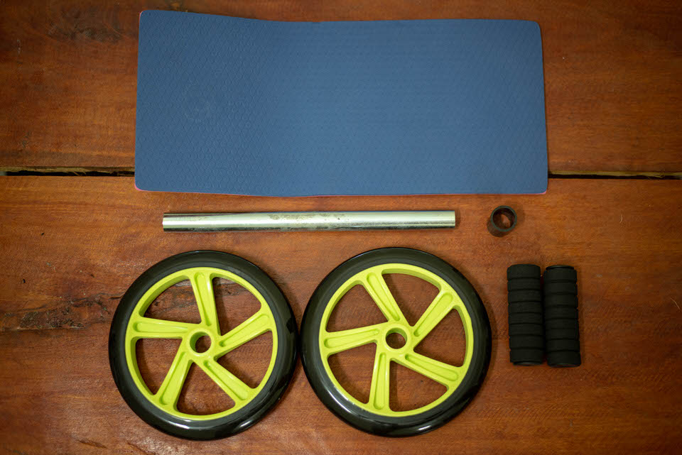 アブローラーの同梱物