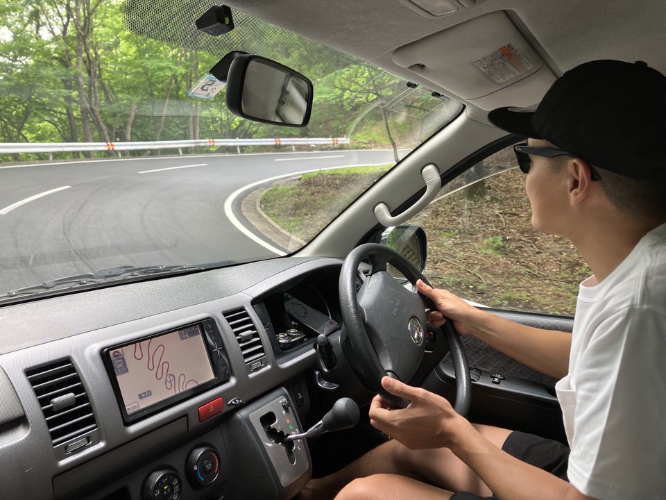 運転中