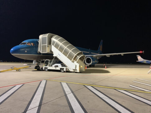 ベトナム航空の飛行機