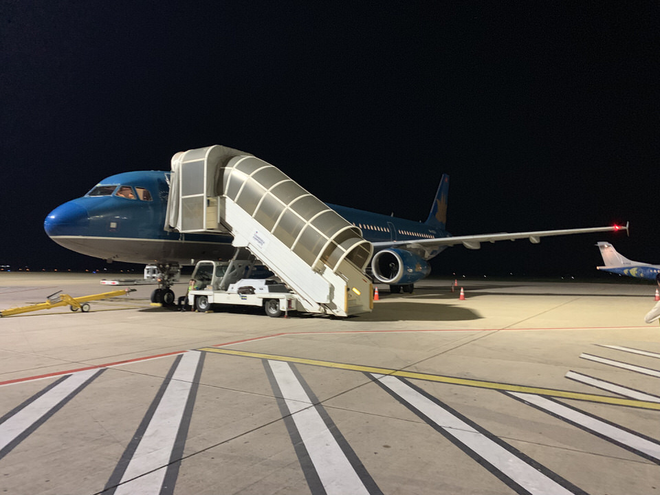 ベトナム航空の飛行機