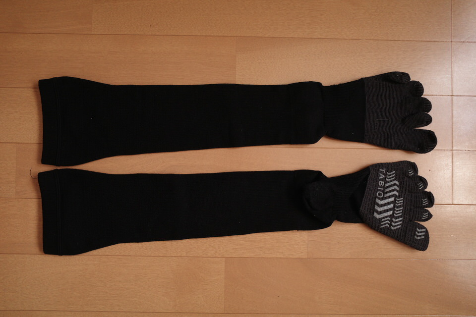 Tabio Baseballの5本指ソックス
