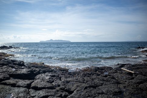 波戸岬の海