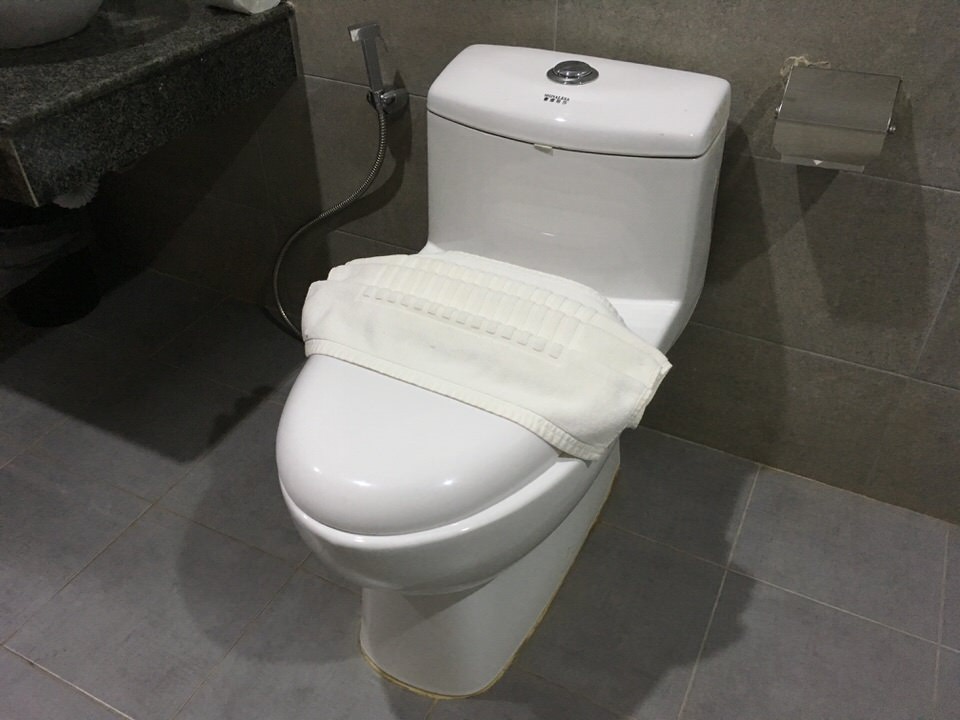 アンコールシティービューホテルのトイレ