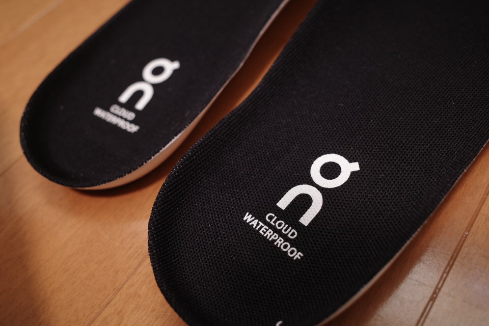 On Cloud5 Waterproofのインソール