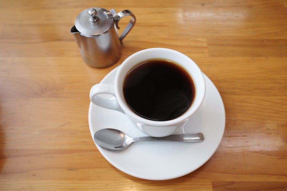 Cafe de あすかのホットコーヒー