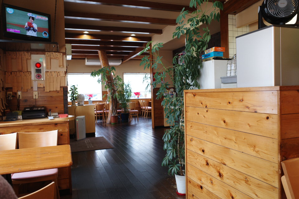 Cafe de あすかの店内
