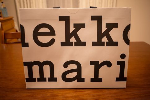 マリメッコの買い物袋